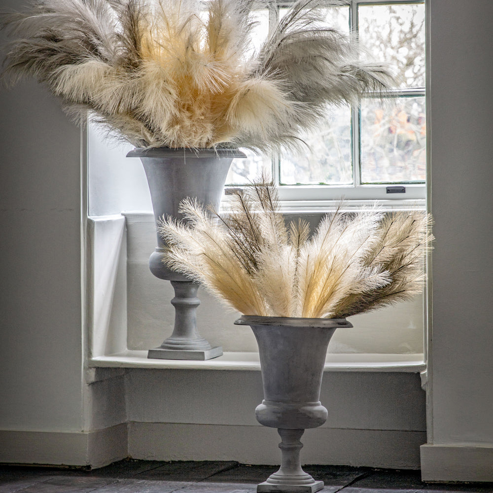 Gallery Interiors Set of 6 Feathered Spray Ivory