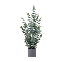 Gallery Interiors Potted Eucalyptus Bush Green Large