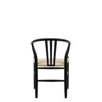 Gallery Interiors Set of 2 Houston Dining Chairs in Black