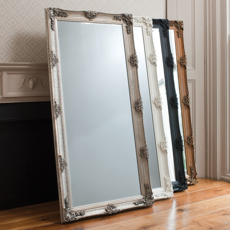 Gallery Direct Abbey Leaner Mirror Black