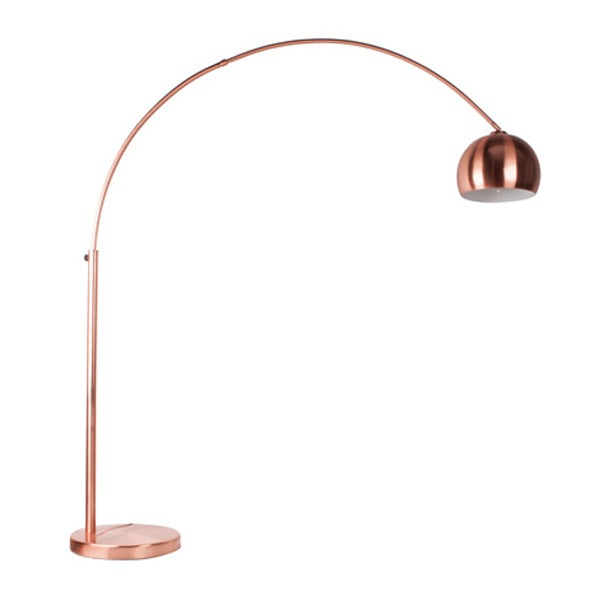 Zuiver Metal Bow Floor Lamp Copper | Outlet