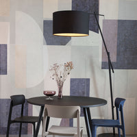 Olivia's Nordic Living Collection - Thore Floor Lamp in Black