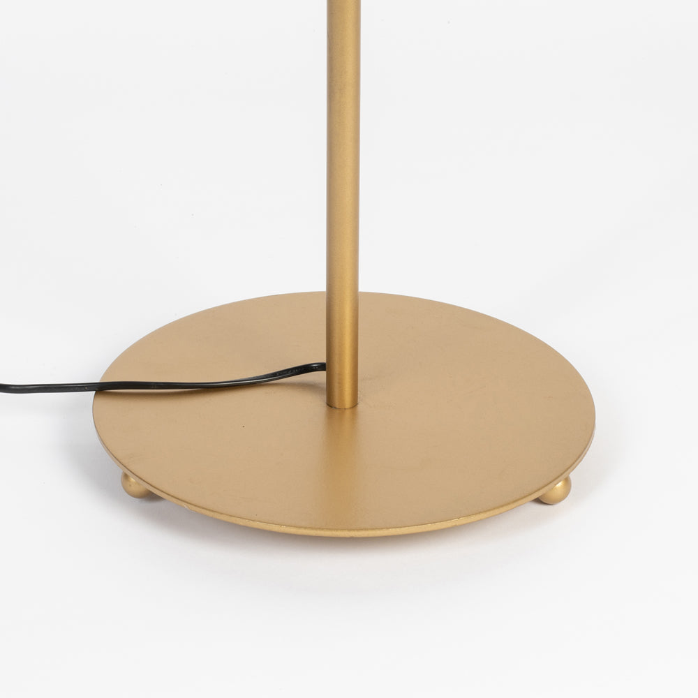 Olivia's Nordic Living Collection - Lea Floor Lamp in Brass