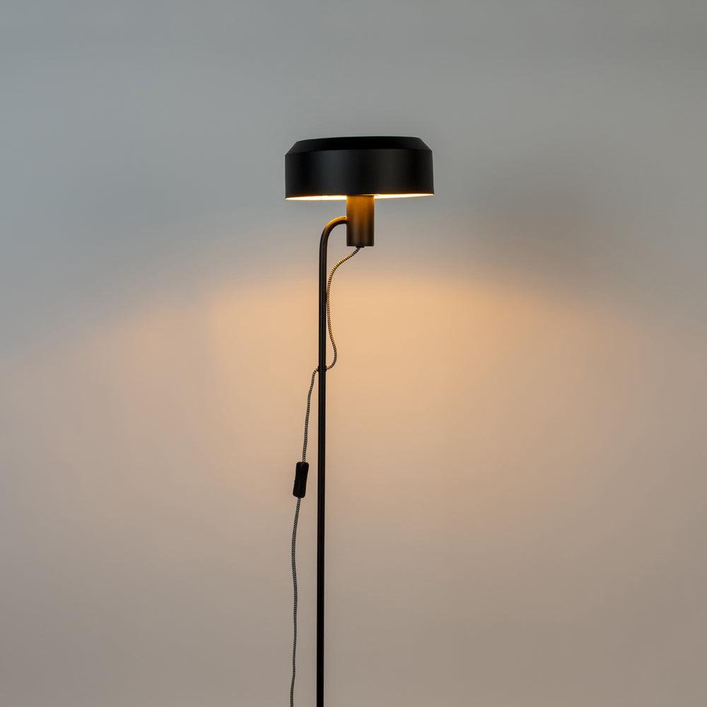 Olivia's Nordic Living Collection - Larson Floor Lamp in Black