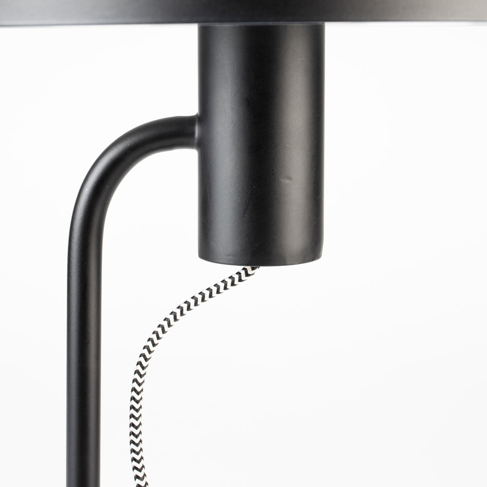 Olivia's Nordic Living Collection - Larson Floor Lamp in Black