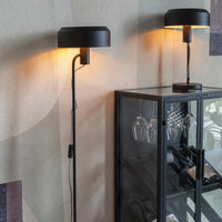 Olivia's Nordic Living Collection - Larson Floor Lamp in Black