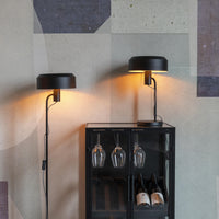 Olivia's Nordic Living Collection - Larson Floor Lamp in Black