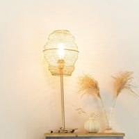 Olivia's Nordic Living Collection - Lea Table Lamp in Brass