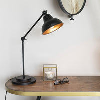 Olivia's Nordic Living Collection - Ame Table Lamp in Black