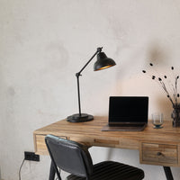 Olivia's Nordic Living Collection - Ame Table Lamp in Black