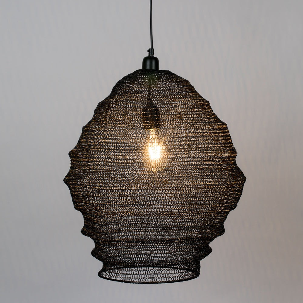 Olivia's Nordic Living Collection - Lea Pendant Lamp in Black