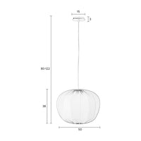 Olivia's Nordic Living Collection Shea Pendant Light in Off White