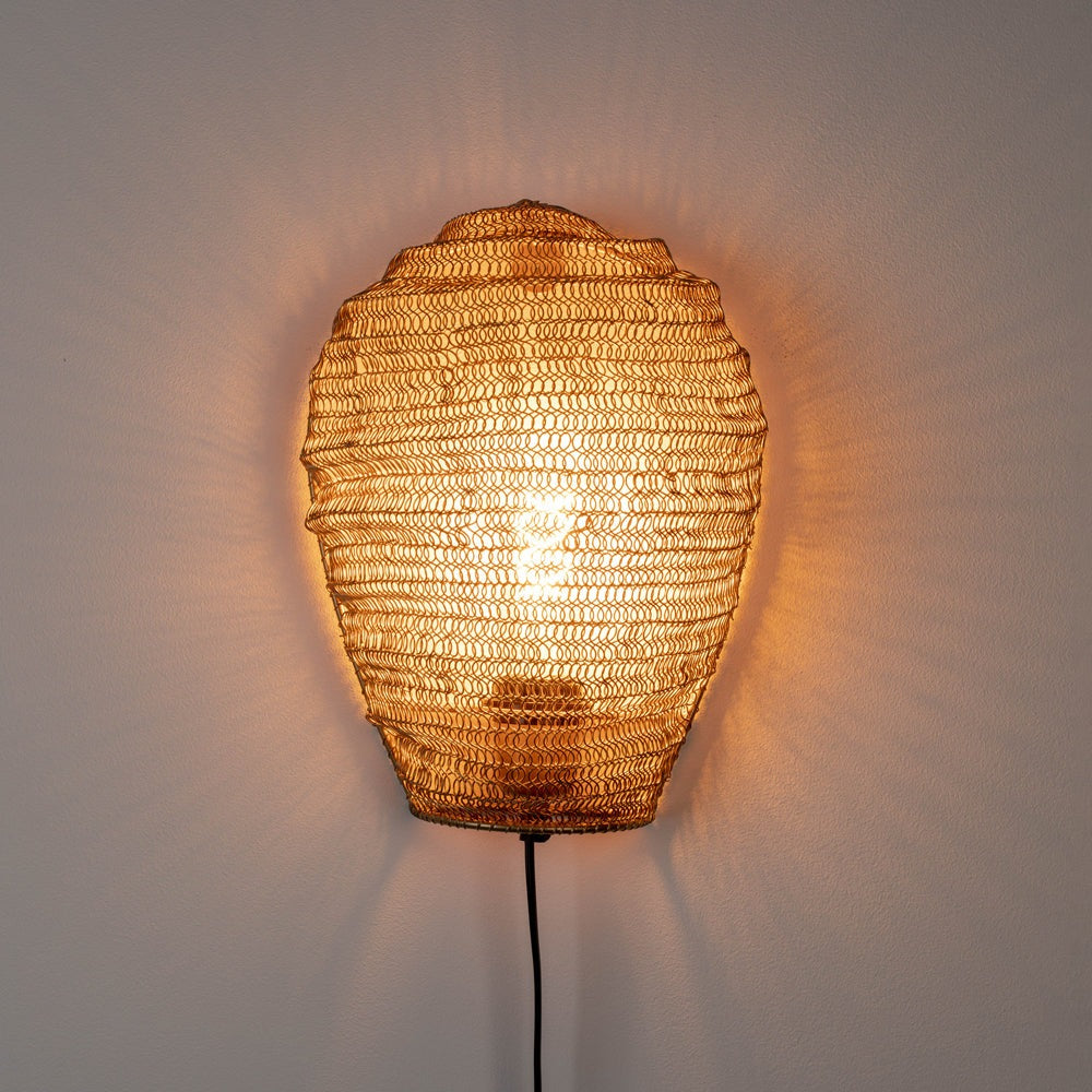 Olivia's Nordic Living Collection - Lea Wall Lamp in Brass