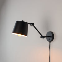 Olivia's Nordic Living Collection - Haley Wall Lamp in Black