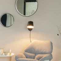 Olivia's Nordic Living Collection - Haley Wall Lamp in Black