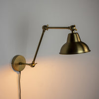 Olivia's Nordic Living Collection - Ame Wall Lamp in Brass