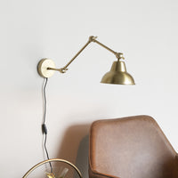 Olivia's Nordic Living Collection - Ame Wall Lamp in Brass