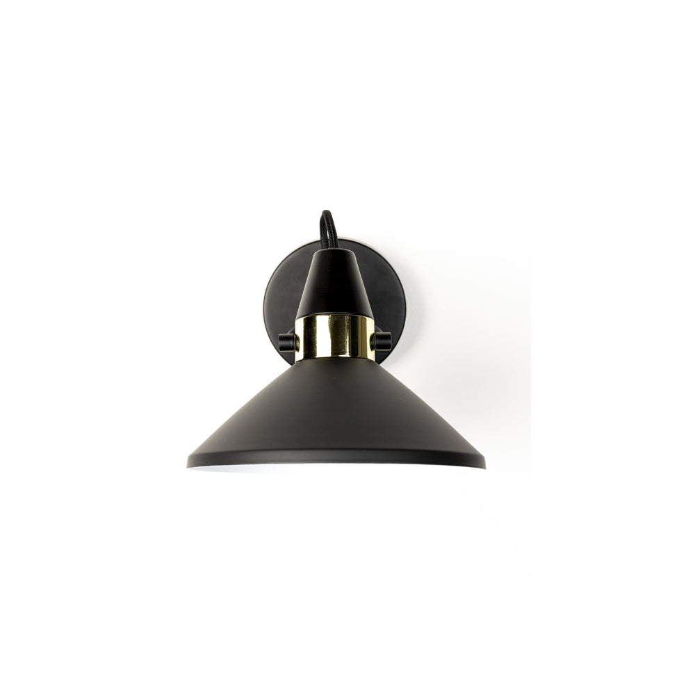 Olivia's Nordic Living Collection Joal Wall Light in Black