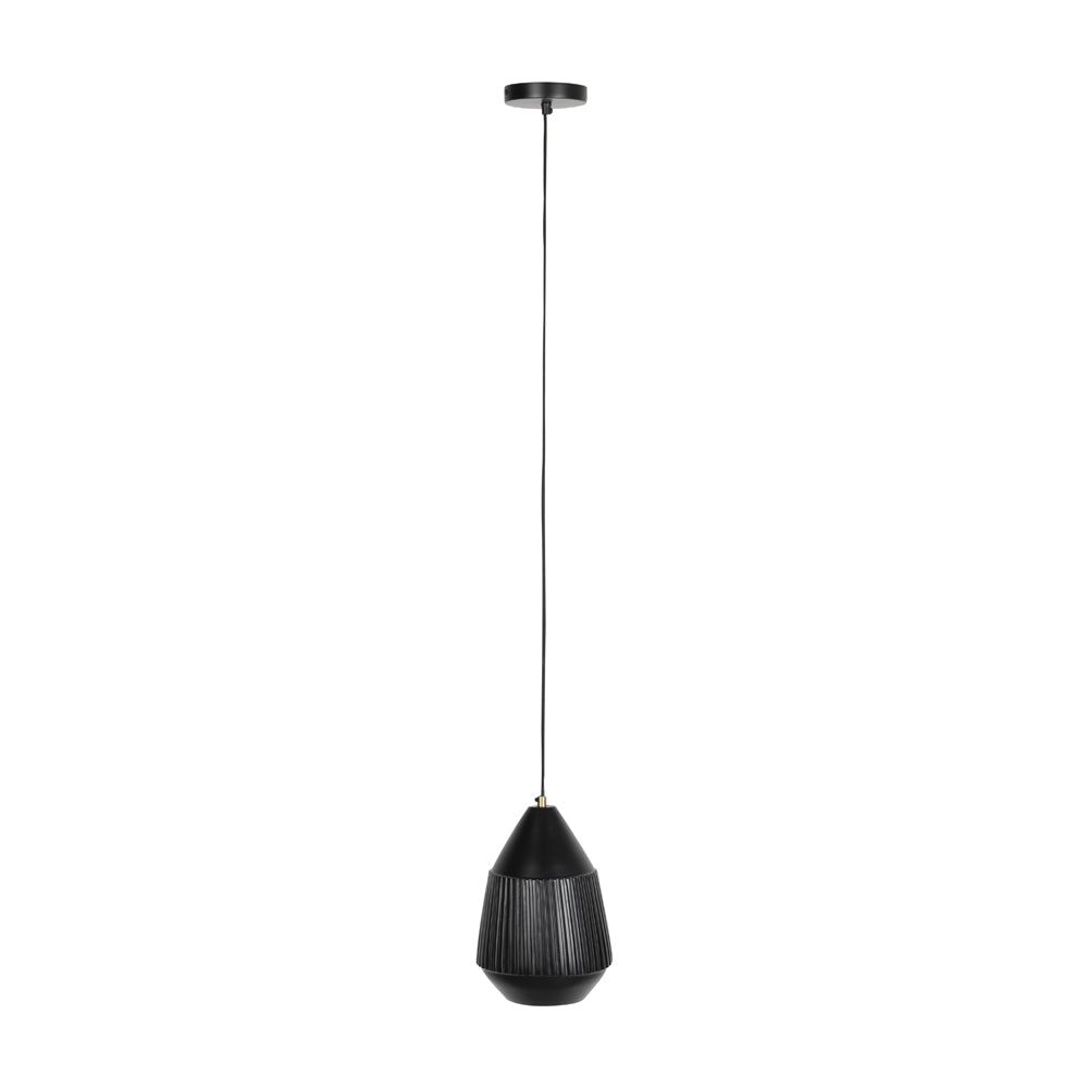 Olivia's Nordic Living Collection Ayla Pendant Light in Black