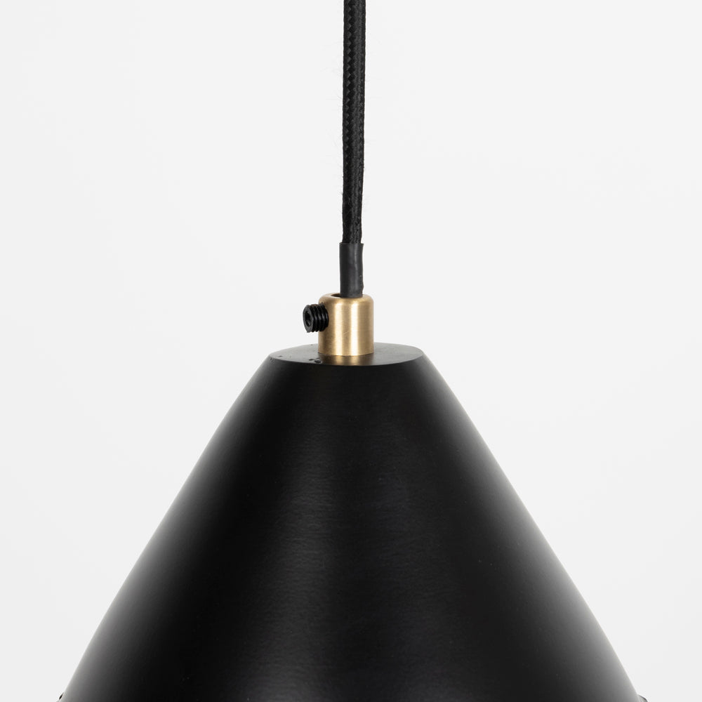 Olivia's Nordic Living Collection Ayla Pendant Light in Black