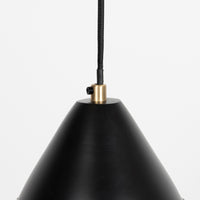 Olivia's Nordic Living Collection Ayla Pendant Light in Black