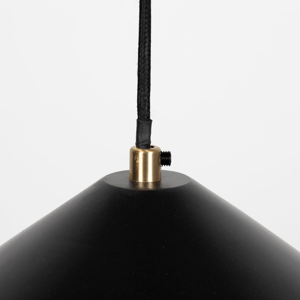 Olivia's Nordic Living Collection Ayla Pendant Light in Black