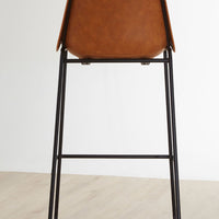 Olivia's Soft Industrial Collection - Dala Bar Stool in Camel