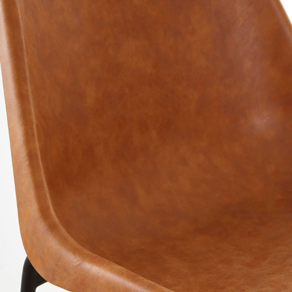 Olivia's Soft Industrial Collection - Dala Bar Stool in Camel