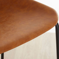 Olivia's Soft Industrial Collection - Dala Bar Stool in Camel