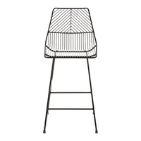 Olivia's Soft Industrial Collection - Distance Wire Tapered Wire Chair in Black