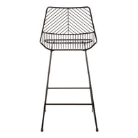 Olivia's Soft Industrial Collection - Distance Wire Tapered Wire Chair in Black