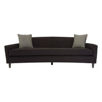 Olivia's Natural Living Collection - Rana Black 3 Seater Sofa