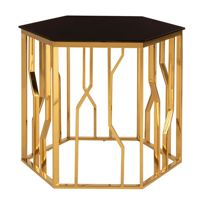 Olivia's Alvaro Side Table Hexagonal