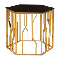 Olivia's Alvaro Side Table Hexagonal