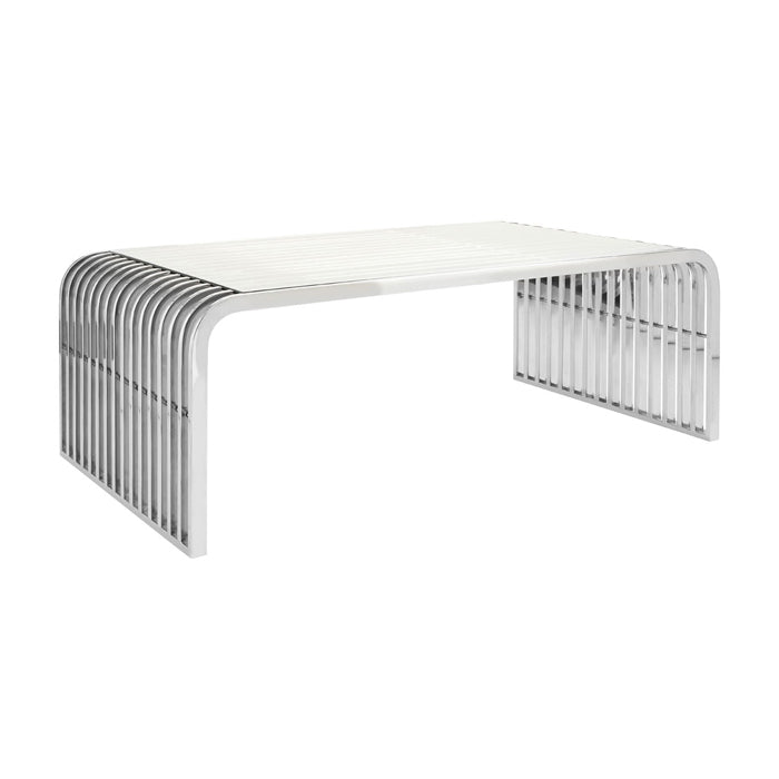  Premier-Olivia's Luxe Collection - Vivienne Coffee Table Slatted-Silver 957 
