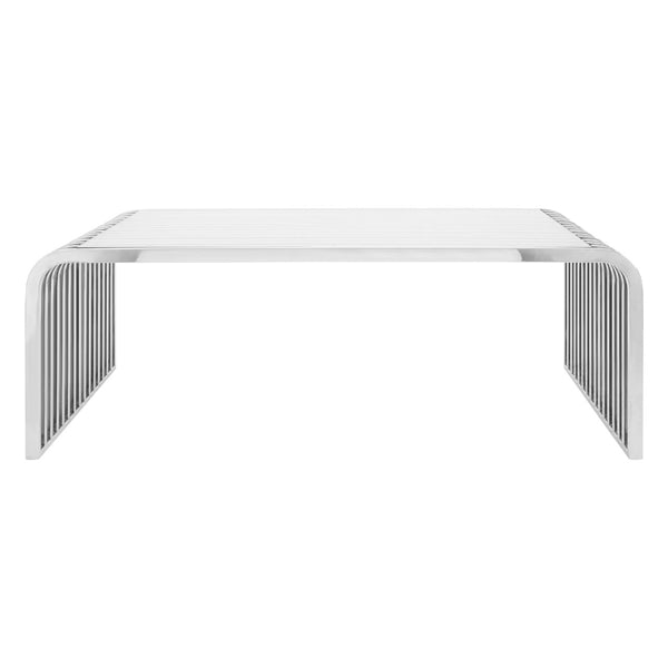  Premier-Olivia's Luxe Collection - Vivienne Coffee Table Slatted-Silver 877 