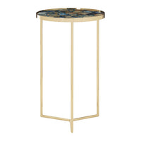 Olivia's Boutique Hotel Collection - Blue Agate Side Table