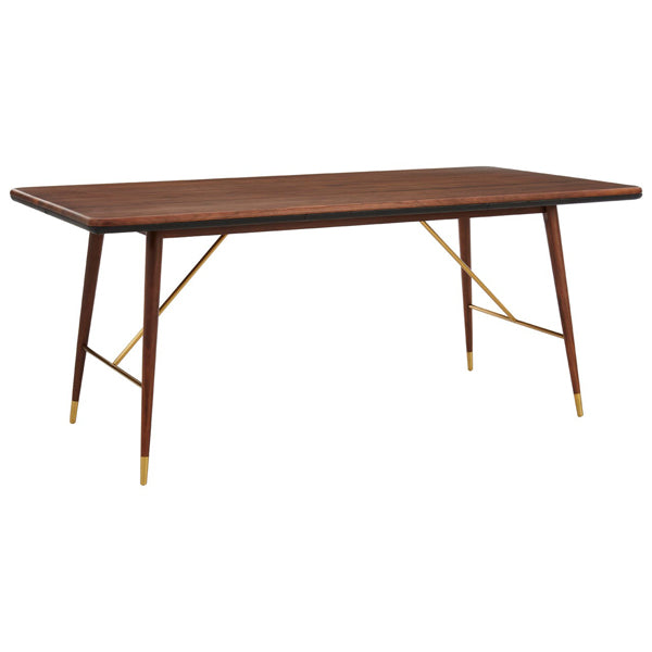  Premier-Olivia's Kendall 6 Seater Dining Table-Brown 349 