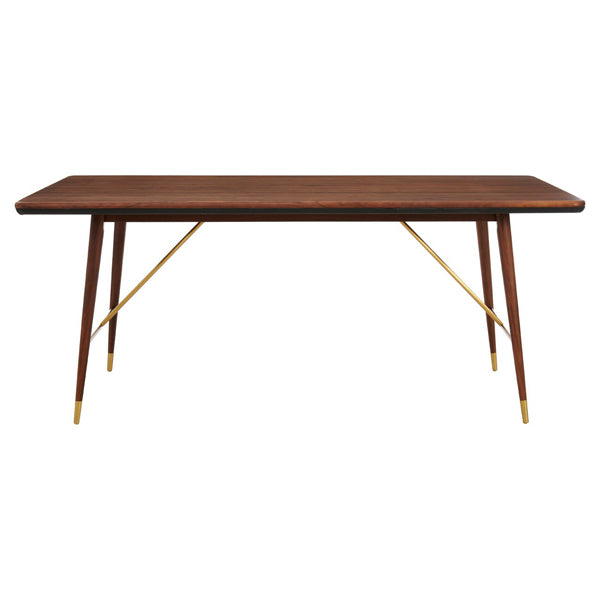 Premier-Olivia's Kendall 6 Seater Dining Table-Brown 957 