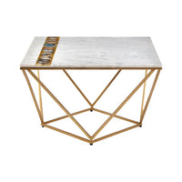 Olivia's Vera Coffee Table Square White