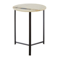 Olivia's Valeria Side Table in Marble & Agate