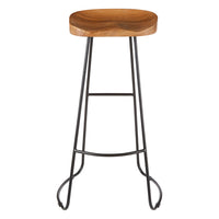 Olivia's Nicole Bar Stool Acacia Wood