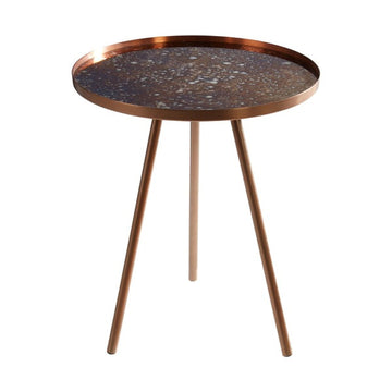 Olivia's Corri Side Table Matte Copper