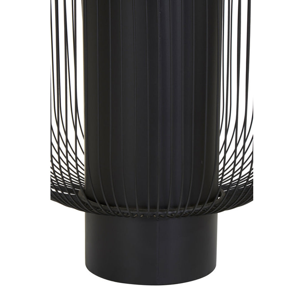 Olivia's Trina Black Side Table