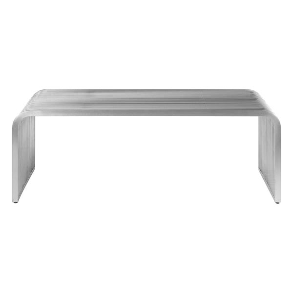  Premier-Olivia's Luxe Collection - Hetty Coffee Table Round Edge-Silver 317 
