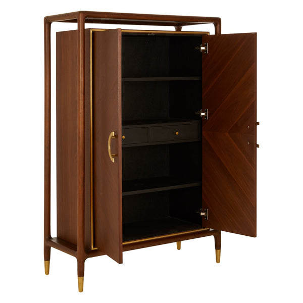  Premier-Olivia's Boutique Hotel Collection - Louise Cabinet-Brown, Gold 013 
