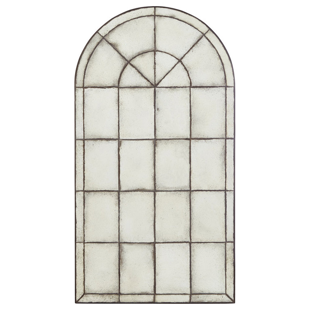  Premier-Olivia's Natural Living Collection - Arch Anique Glass Wall Mirror-Clear 733 