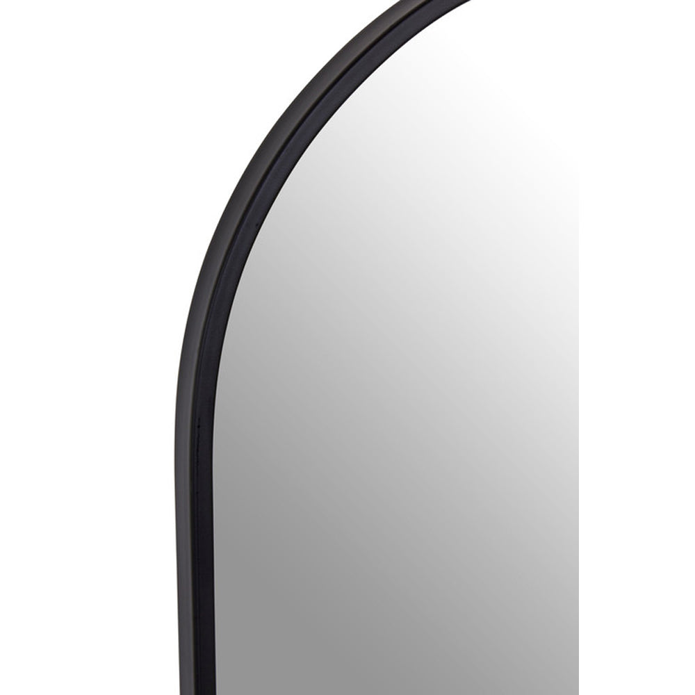  Premier-Olivia's Trento Wall Mirror Black Arched-Black 109 