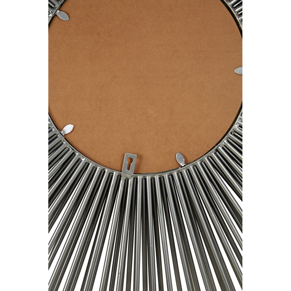 Olivia's Luxe Collection - Starburst Silver Wall Mirror