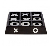 Churchill Black Wood Noughts And Crosses Games